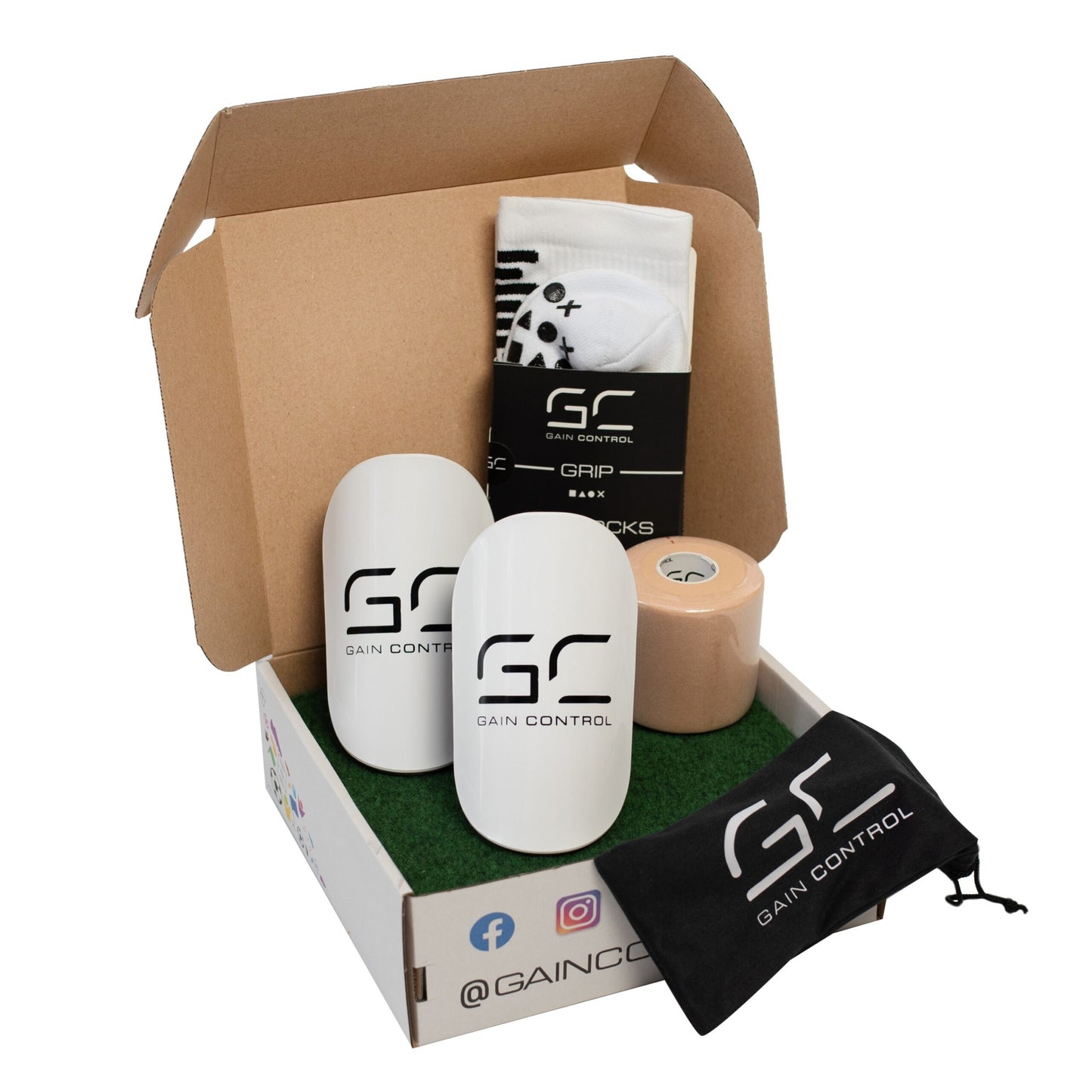 Box da calcio Gain Control - WHITE
